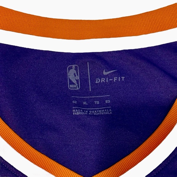 ($120) Authentic Nike Devin Booker Phoenix Suns NBA Swingman Jersey XL 52 - Picture 5 of 6